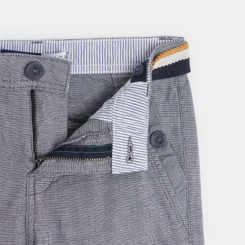 بنطال شينو قماشي مع حزام